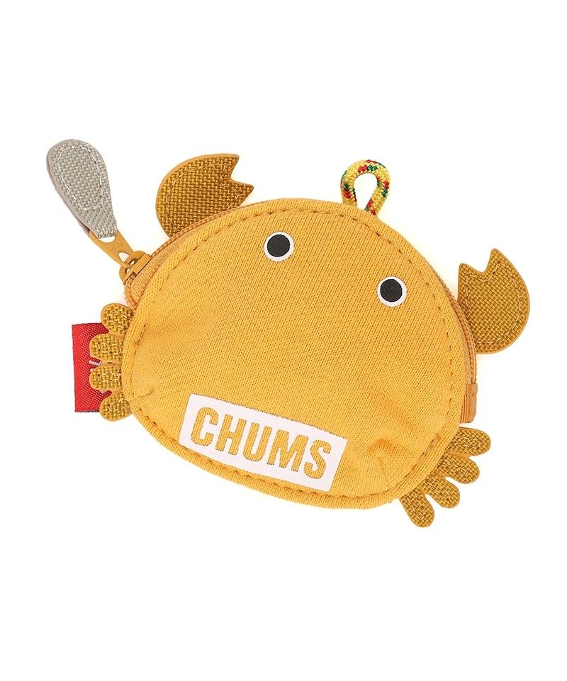 CHUMS Crab Zip Coin Case造型零錢包/ 黃色