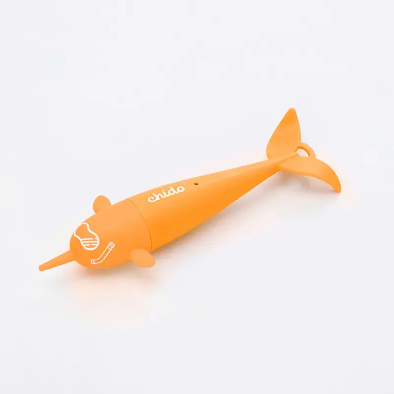 chido角鯨沉水玩具/ 單入/ DT02/ 橘面鏡