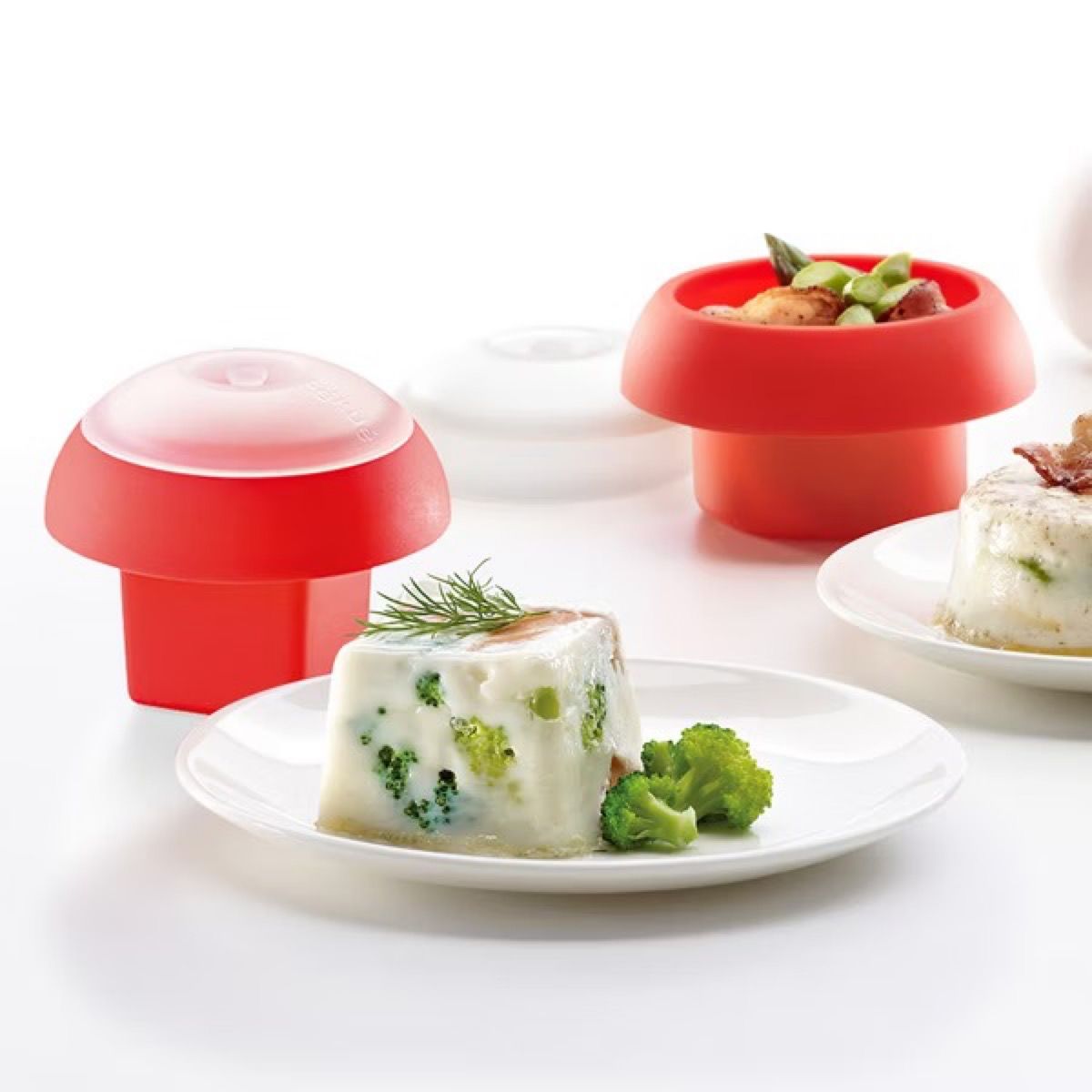 LEKUE｜微波煮蛋器2件(紅)