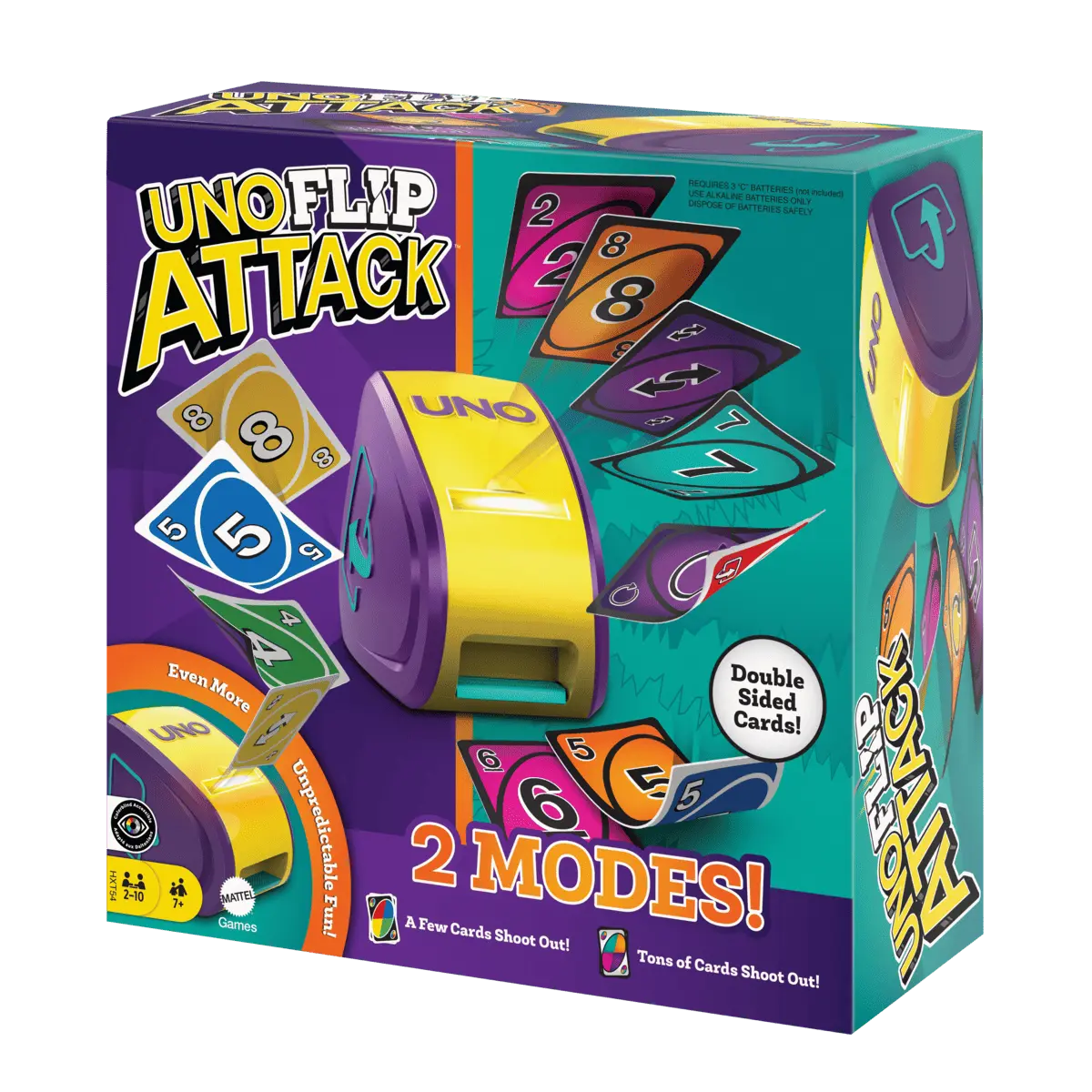全新的UNO體驗！➤UNO卡牌遊戲/ 反轉UNO噴牌機組合/ Flip Attcak