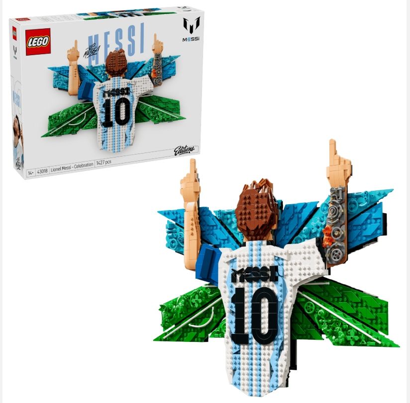 LEGO樂高積木/ Edition/ 43018/ 萊納爾．梅西-慶祝時刻
