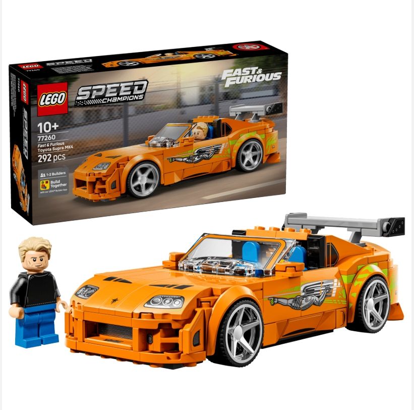 LEGO樂高積木/ 極速賽車/ 77260/ 玩命關頭Toyota Supra MK4