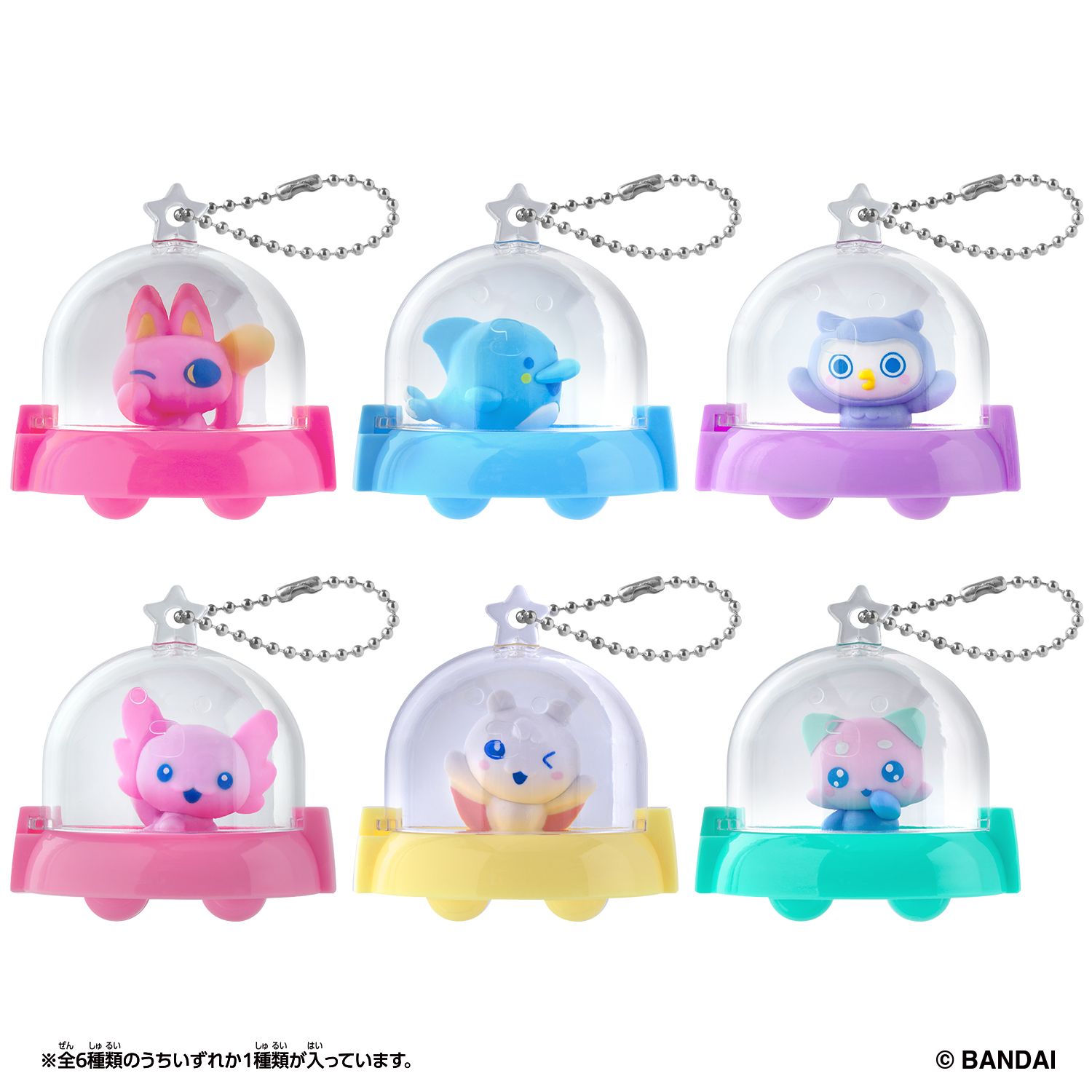 Tamagotchi塔麻歌子樂園收藏公仔吊飾/ 第一彈/ 隨機出貨