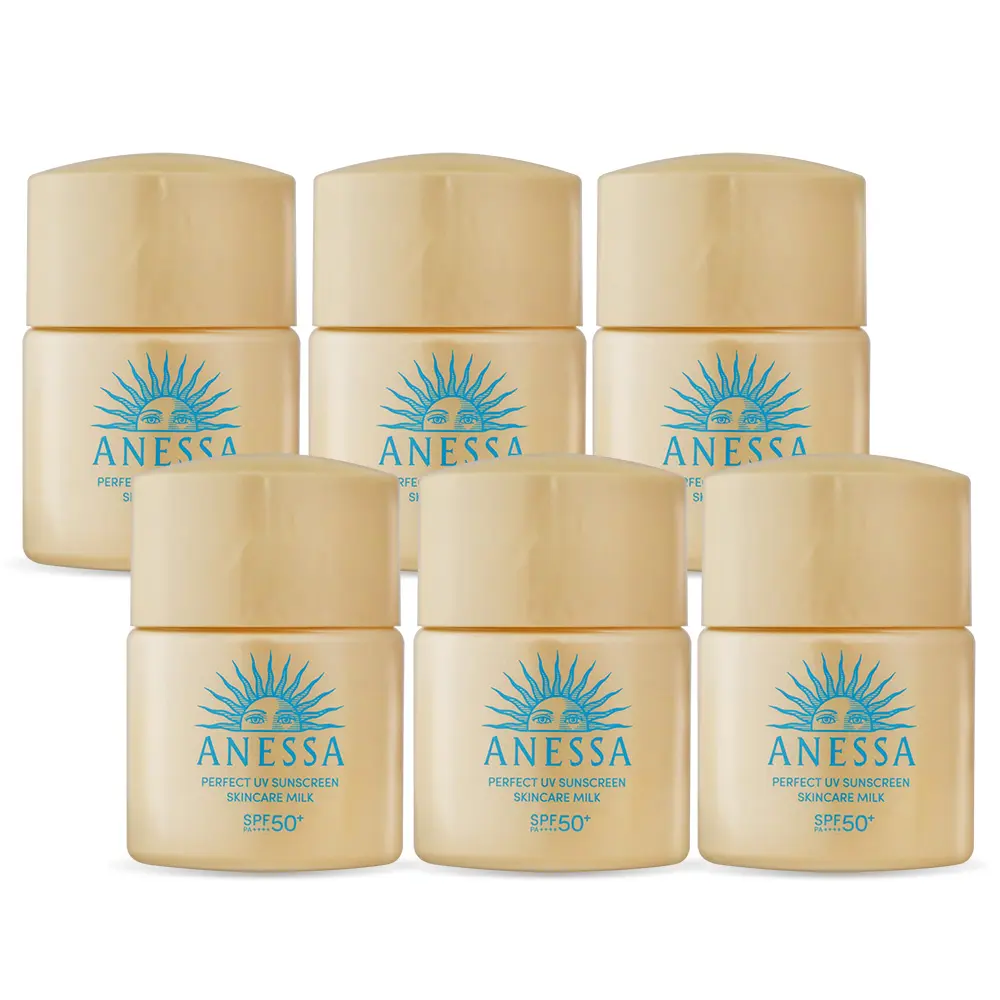 SHISEIDO 資生堂 安耐曬金鑽高效防曬露NA 5X版SPF50+ PA++++(12ml)X6-公司貨