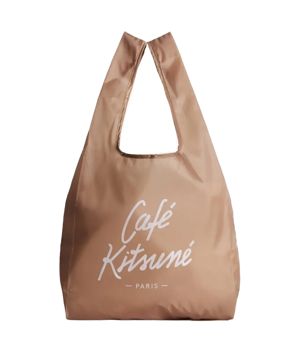 CAFÉ KITSUNÉ 卡布奇諾摺疊手提袋