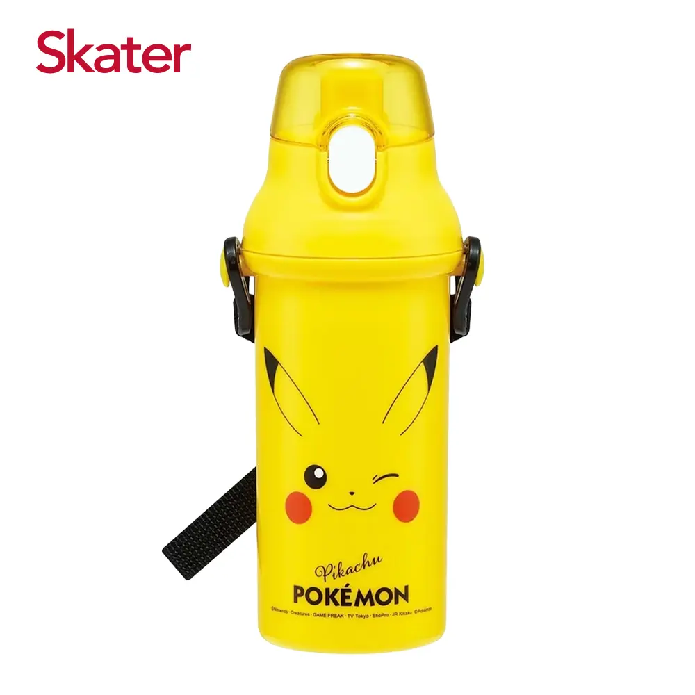Skater直飲冷水壺/ 480ml/ 皮卡丘啾咪