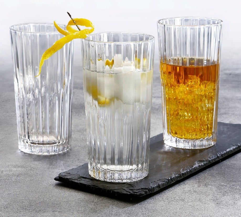 法國Duralex雙杯組 (Manhattan 305ml/ 透明 highball)
