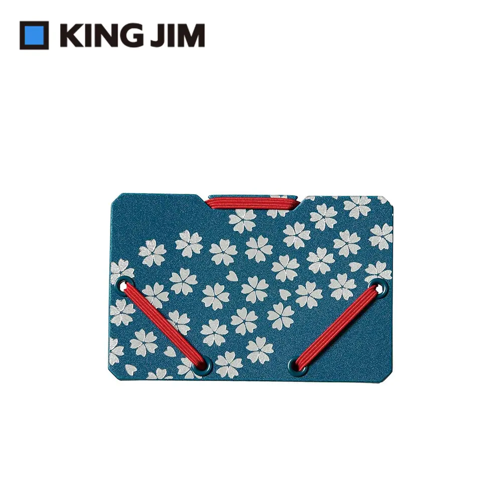 KING JIM日本設計卡片收納夾/ 櫻花