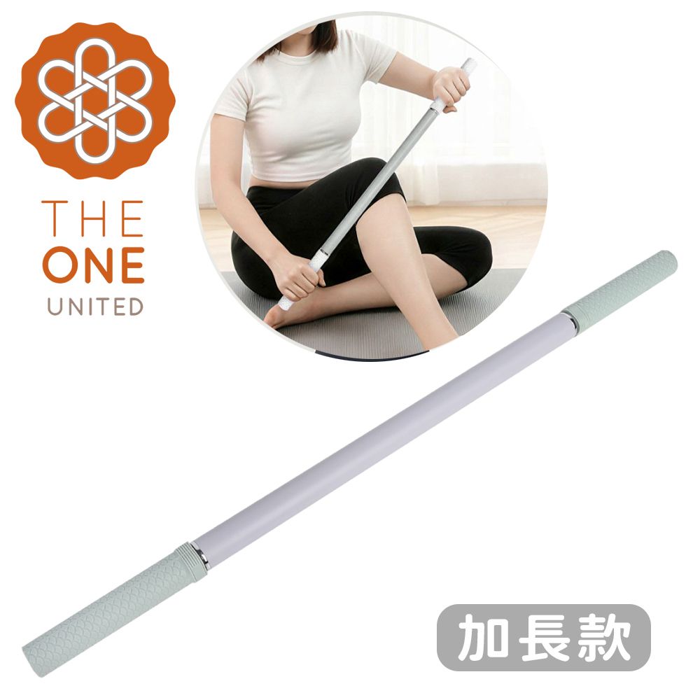 【The One】瑜珈肌肉按摩棒 加長款 按摩棒 瑜珈棒(兩色)/ 綠色