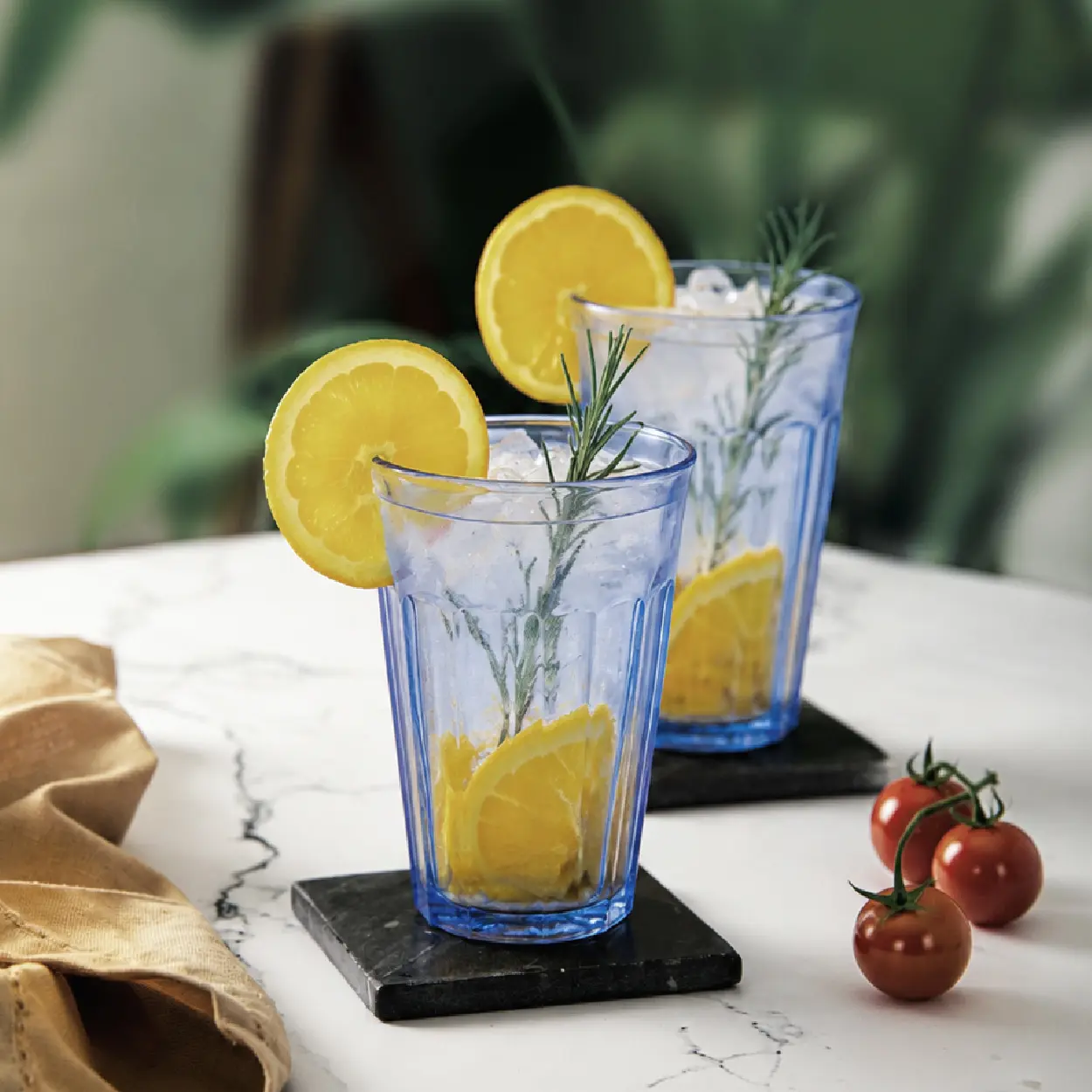 Duralex 海水藍雙杯組 (Picardie 360ml/ 海水藍)
