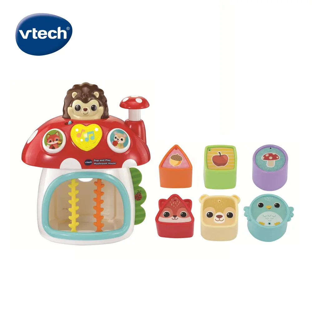 vtech跳跳蘑菇形狀屋