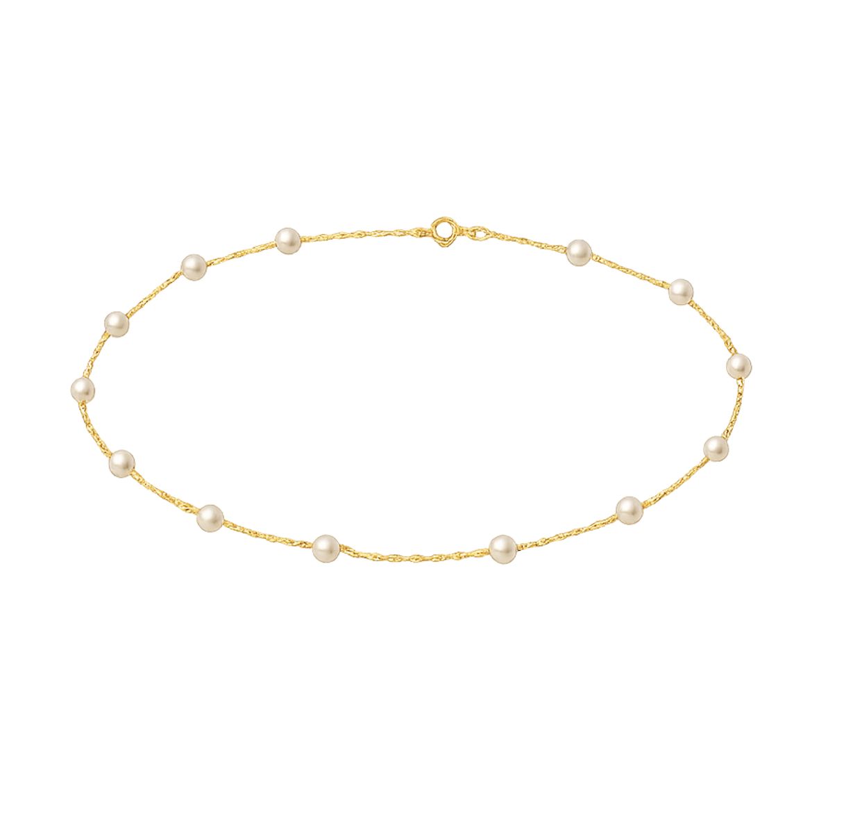 MAISON M Voie Lactée 滿天星淡水珍珠手鏈 金