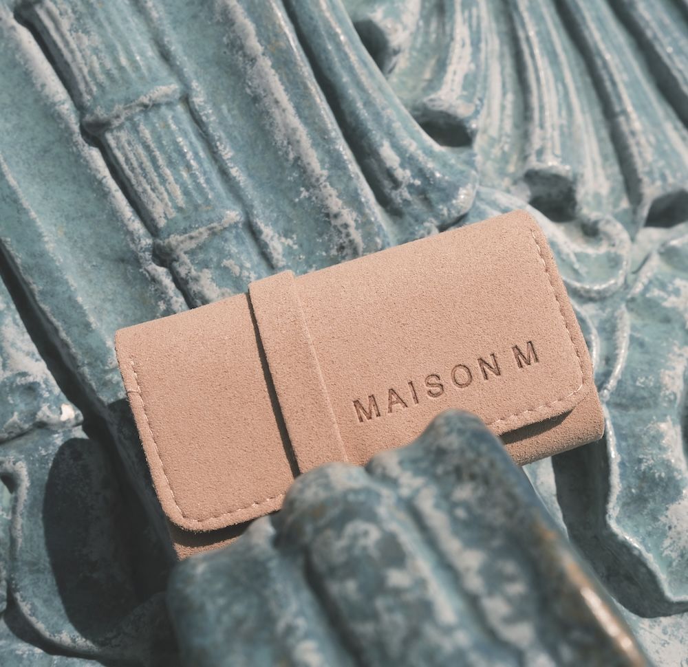 MAISON M 法式隨行珠寶收納袋-湘妃色