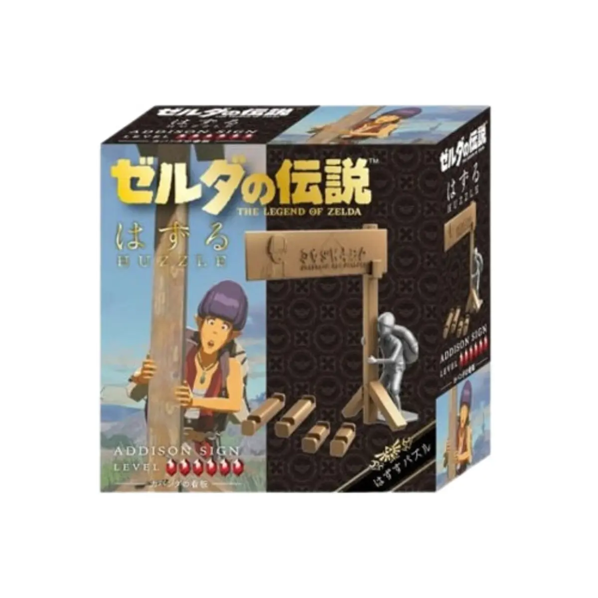 Huzzle立體拼圖/ 薩爾達傳說/ 卡邦達的告示牌/ Addison Sign