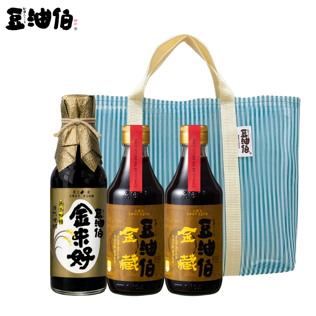 【豆油伯】米好醇厚三入提袋組