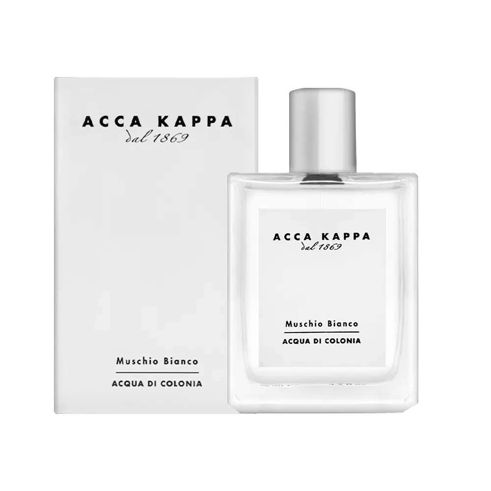 【ACCA KAPPA】白麝香男性古龍水 100ml-平行輸入