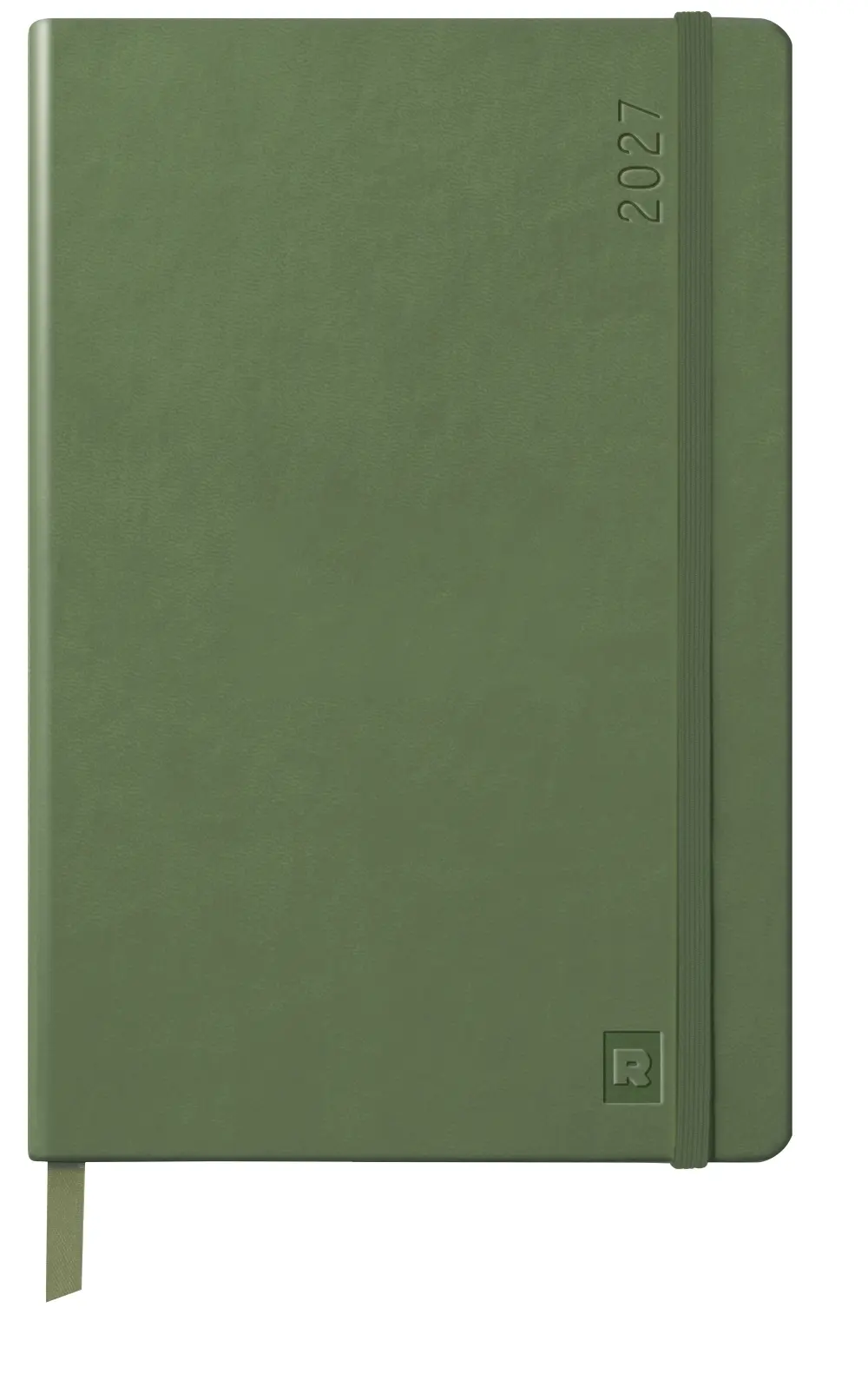 2027法國RHODIA A5 日誌/ 橫式週計畫/ 鼠尾草綠