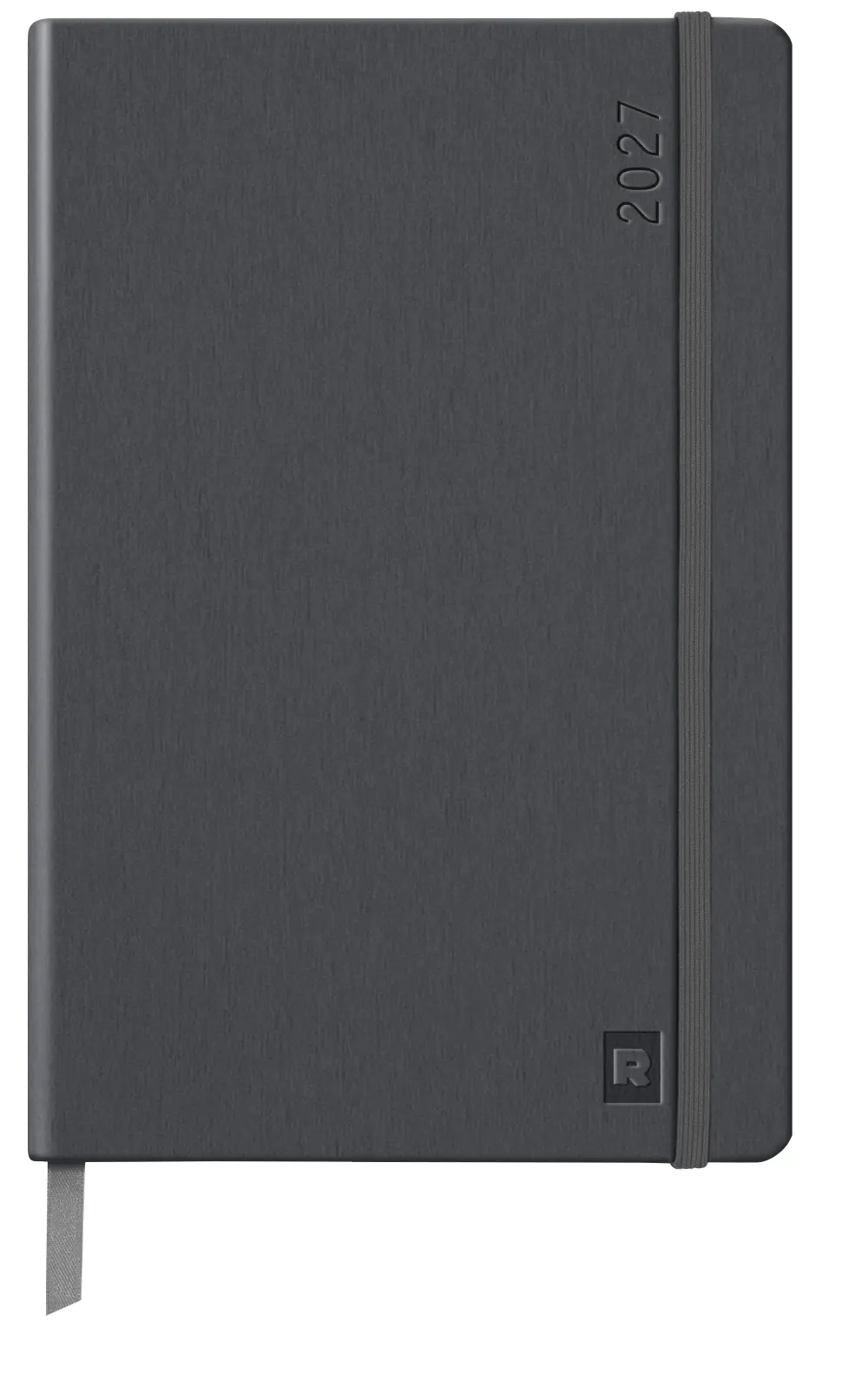 2027法國RHODIA A5 日誌/ 橫式週計畫/ 鈦灰
