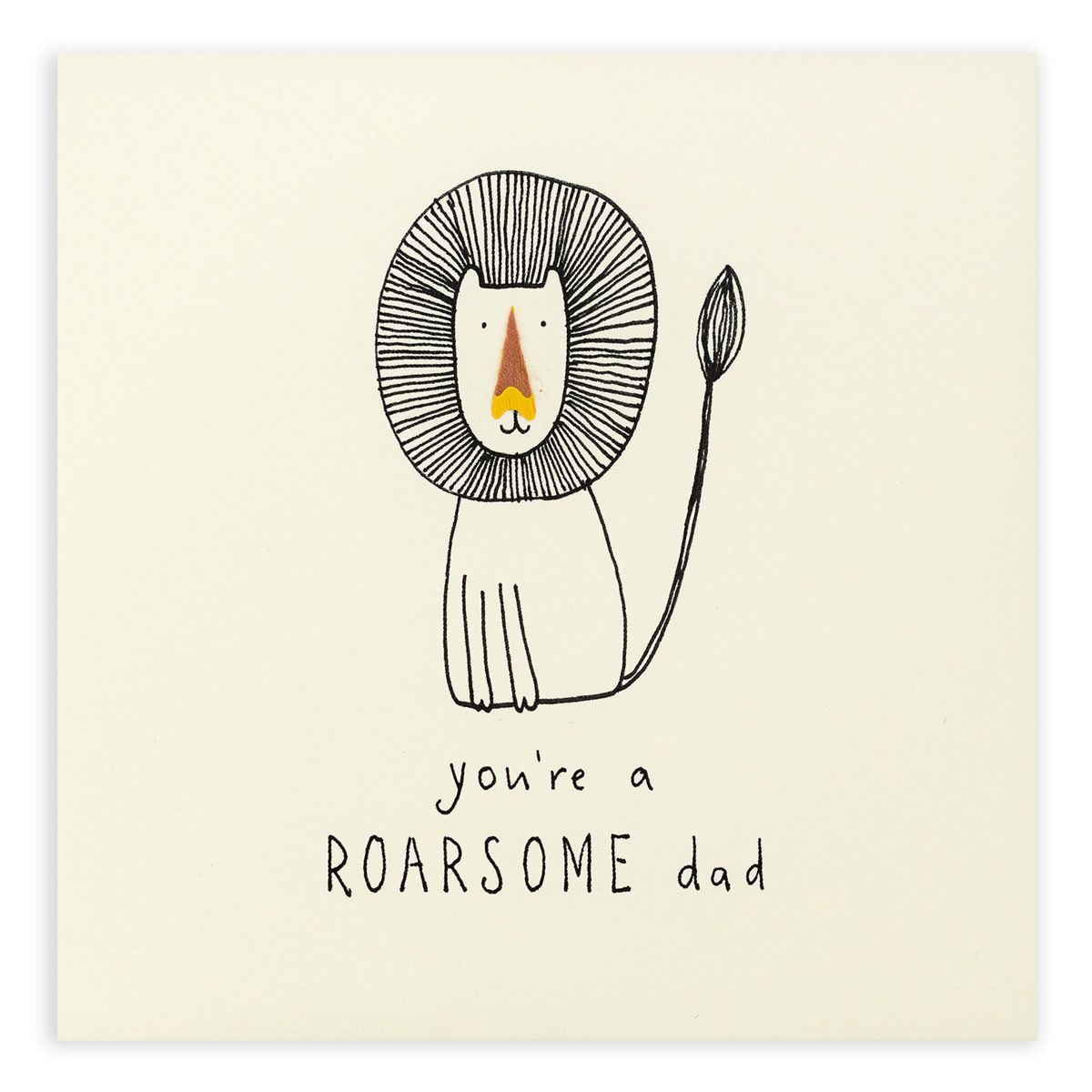 英國 Pencil Shavings 父親卡/ Roarsome