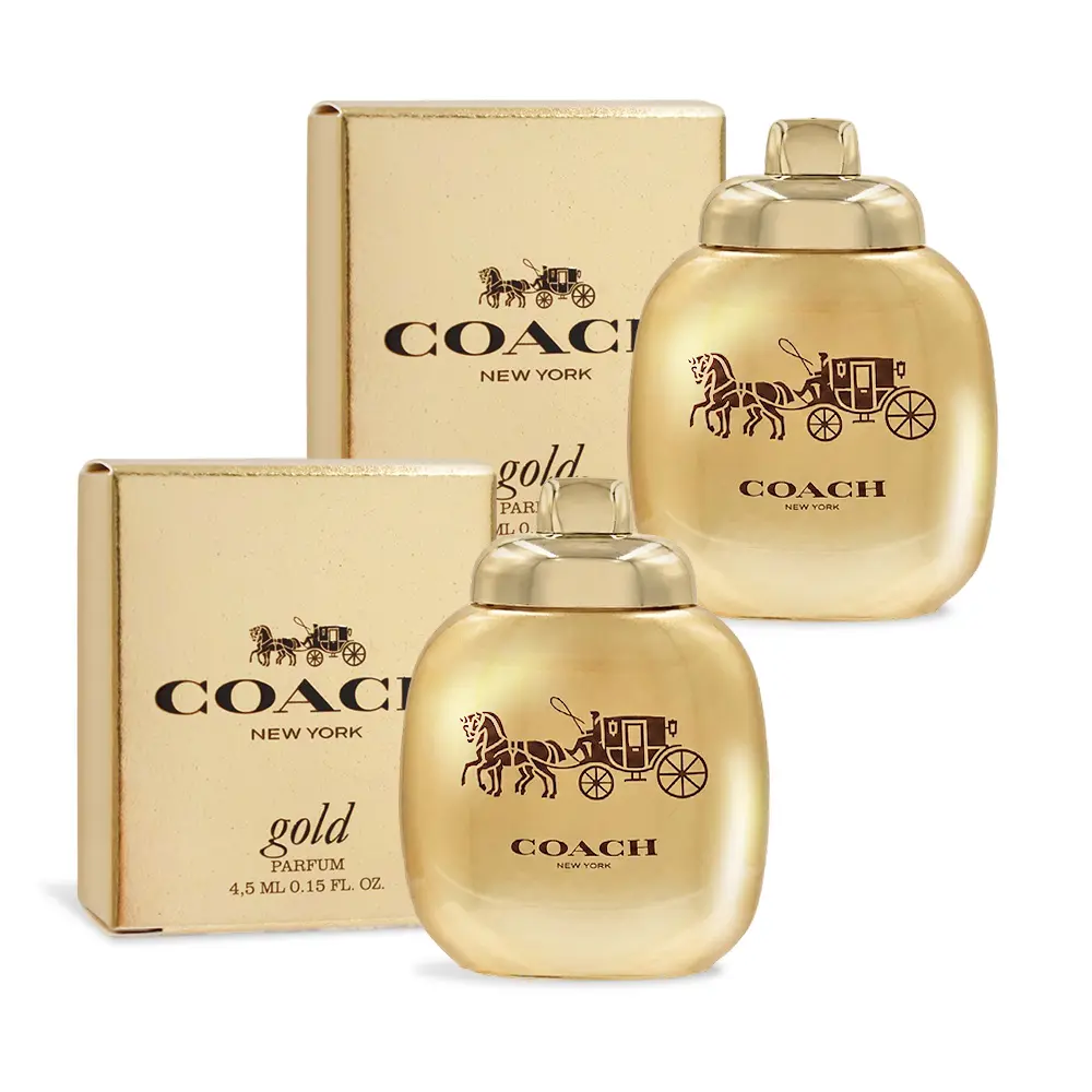 COACH 時尚閃耀香精迷你瓶(4.5ml)X2-公司貨