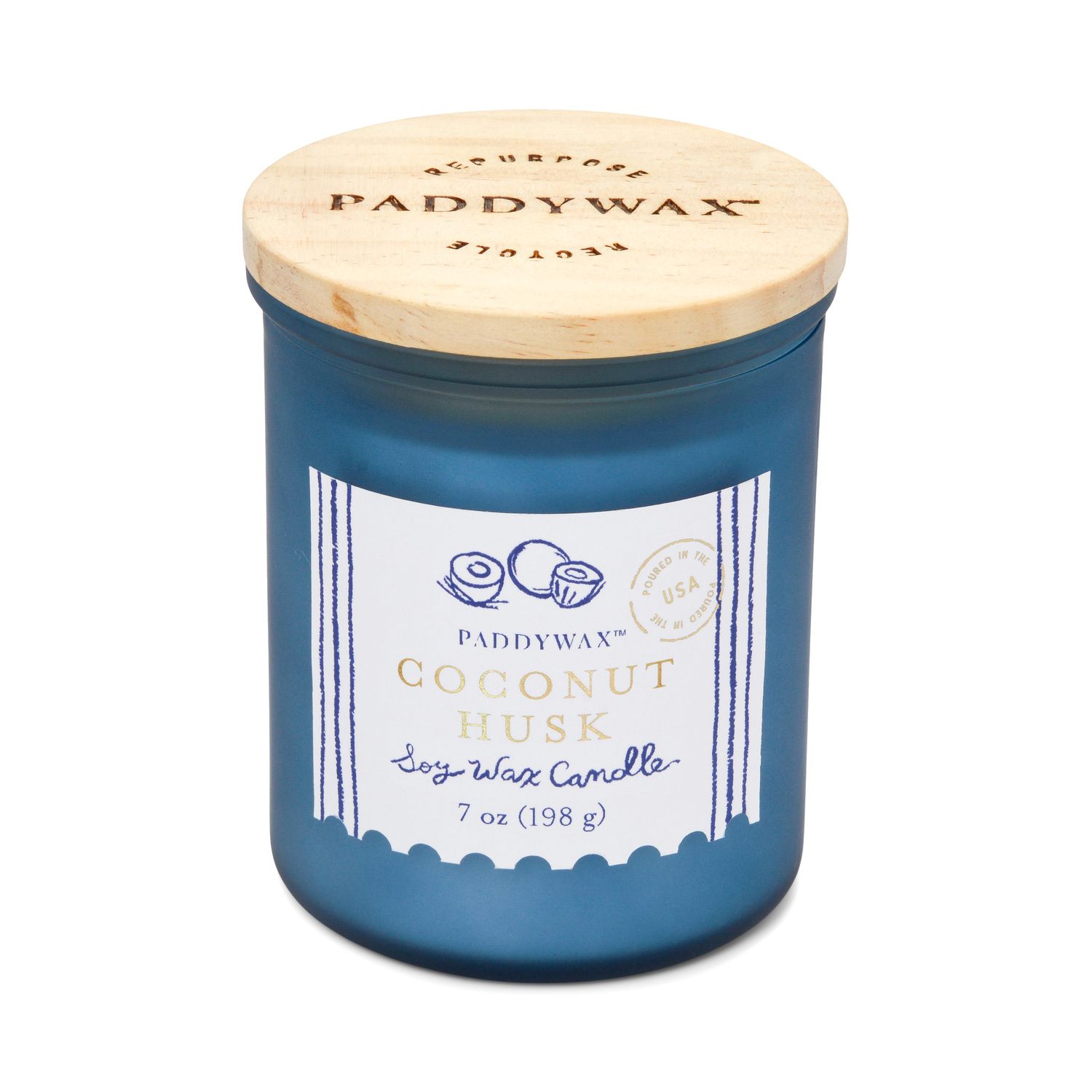 美國 PADDYWAX 藍色海岸系列38小時蠟燭/ 椰子殼/ 7oz.