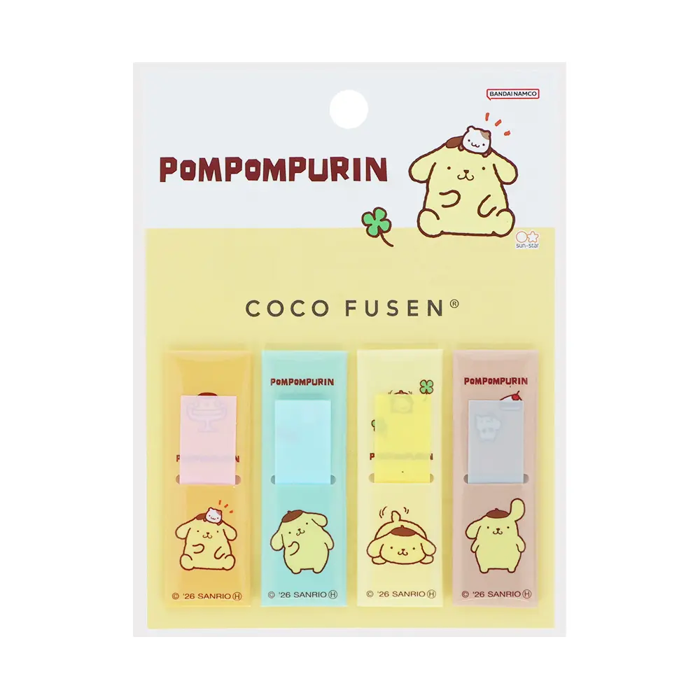 日本 sun-star New Life Collection Coco 標籤貼/ 布丁狗