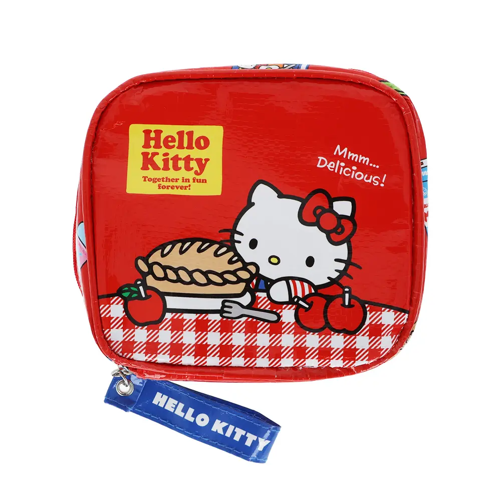 日本 sun-star New Life Collection 方形收納包/ Hello Kitty