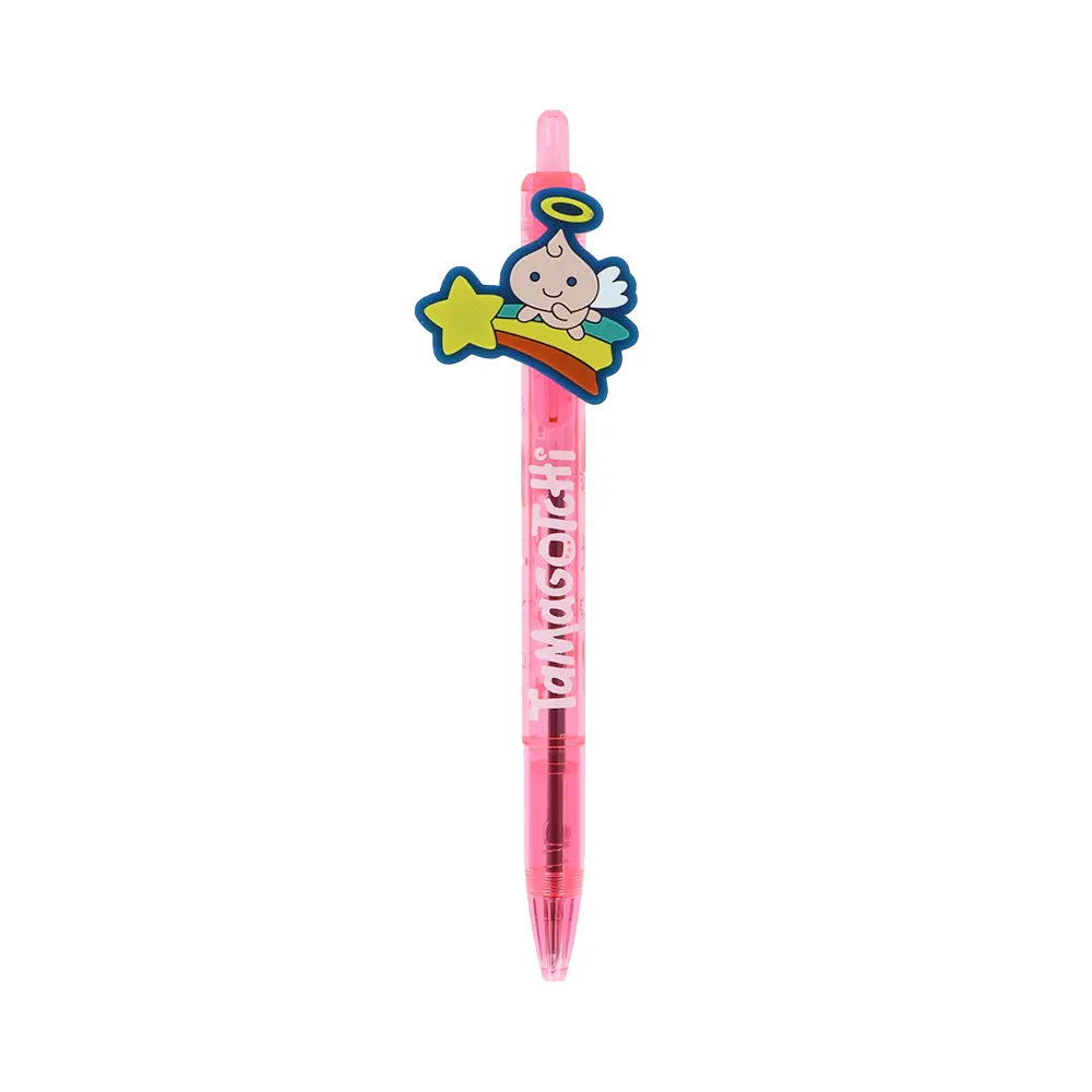 日本 sun-star Tamagotchi塔麻歌子 造型油性原子筆/ 0.5mm/ 黑筆/ 栗子天使