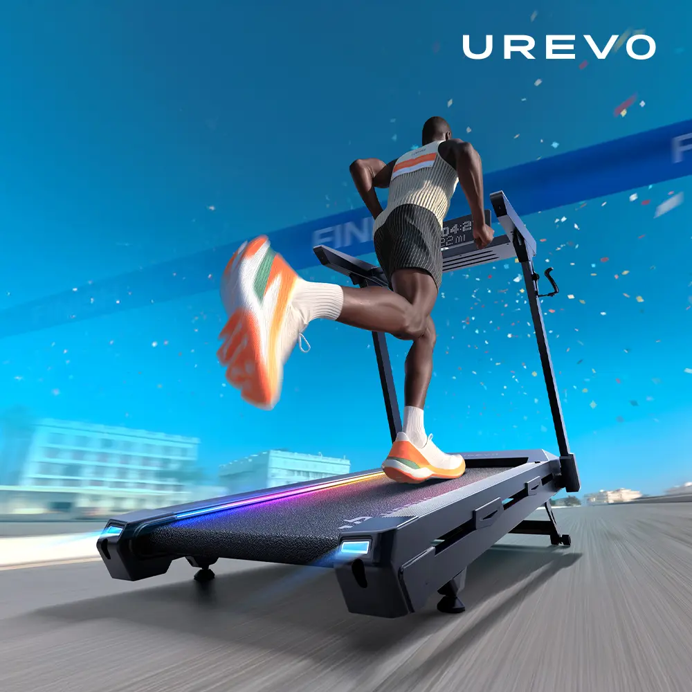 【UREVO】URTM044 CyberMega Smart大字幕馬拉松跑步機
