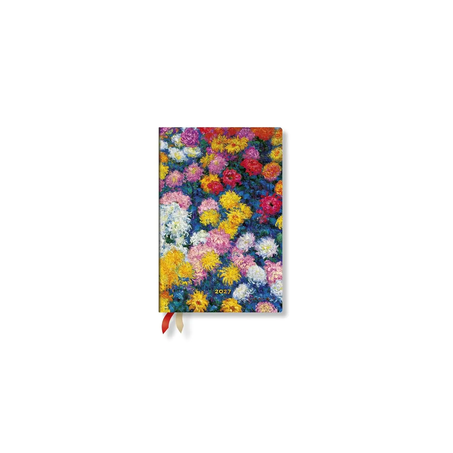 2027愛爾蘭 paperblanks 日誌/ 週間橫式記事/ 迷你版/ Monet's Chrysanthemums