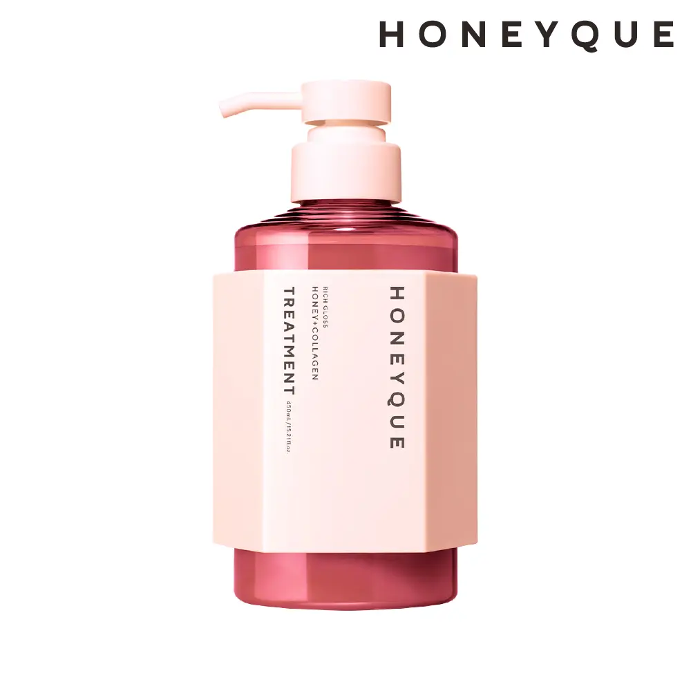 【HONEYQUE】膠原蛋白光澤護髮乳 450ml