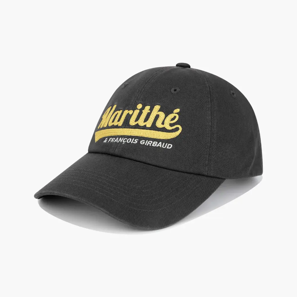 MARITHÉ FRANÇOIS GIRBAUD VINTAGE BASEBALL GRAPHIC CAP 復古棒球圖案棒球帽 灰色gray