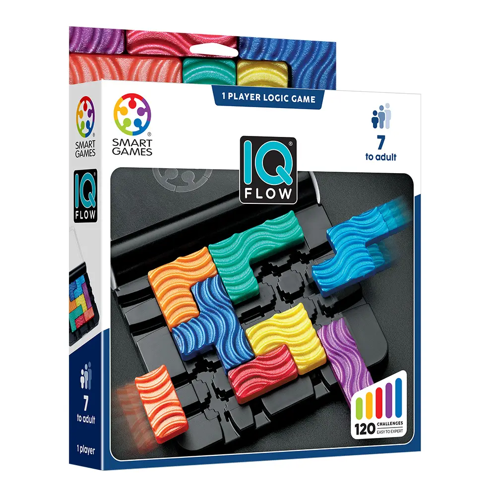 滑動波浪破解謎題➤Smart Games IQ波浪大挑戰