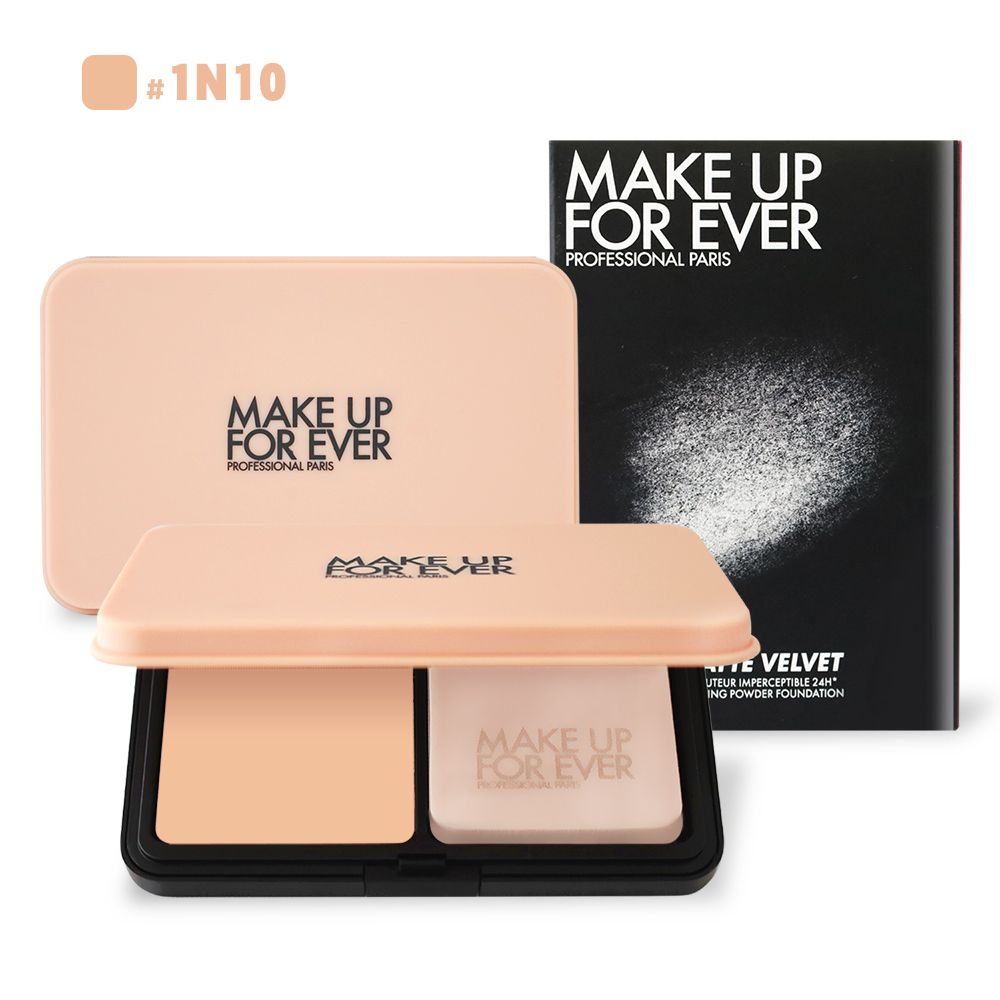 MAKE UP FOR EVER HD SKIN 粉無痕柔霧空氣粉餅(11g)#1N10-平行輸入