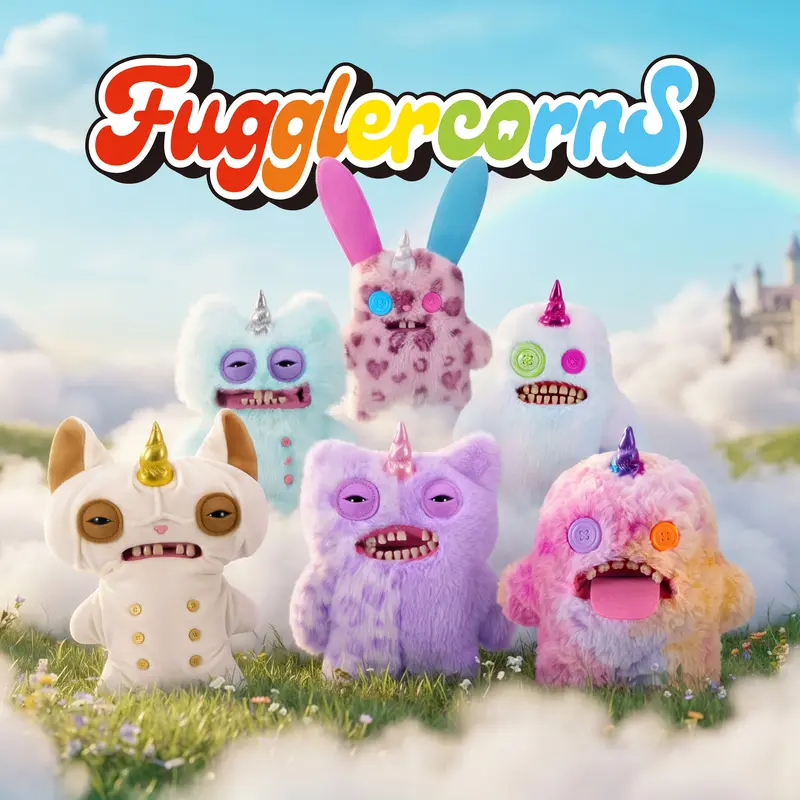 FUGGLER牙齒怪/ 9吋毒角獸/ 隨機出貨