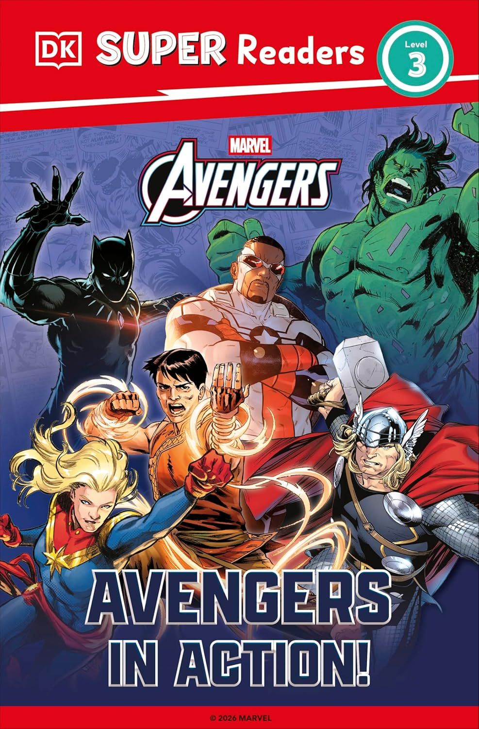 DK Super Readers Level 3: Marvel Avengers in Action