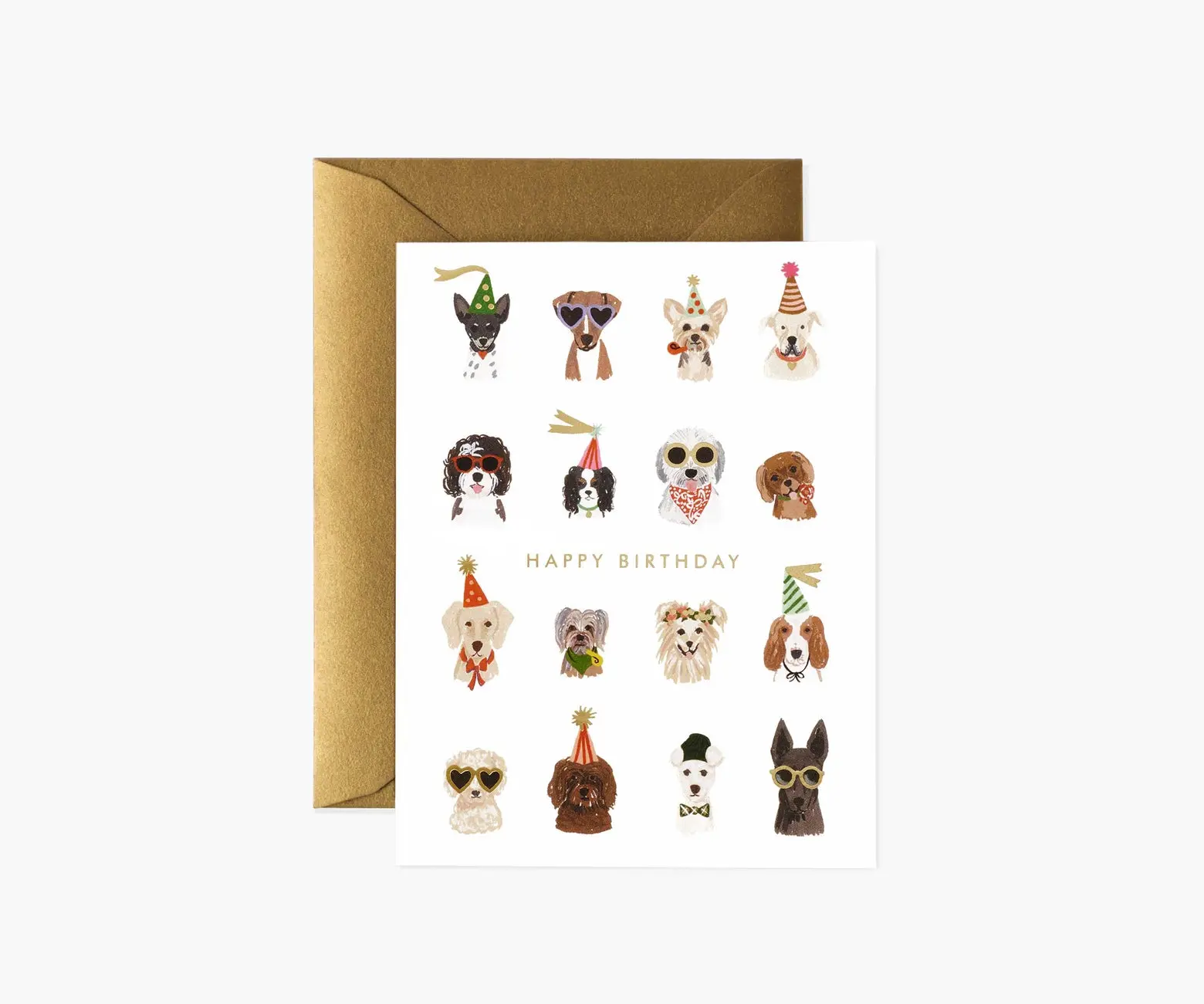 美國RIFLE PAPER 生日卡/ Party Pups Birthday