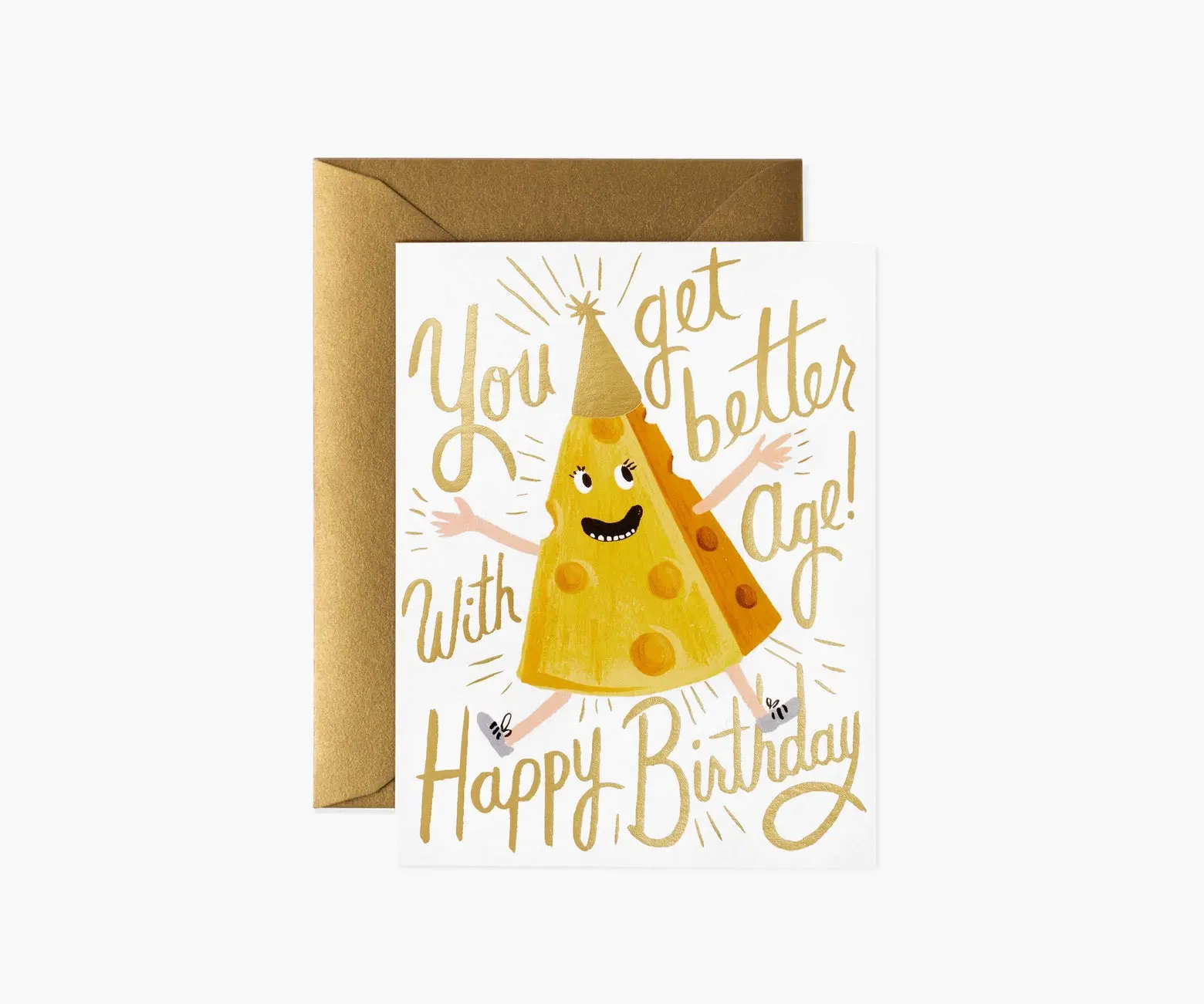 美國RIFLE PAPER 生日卡/ Better with Age Birthday