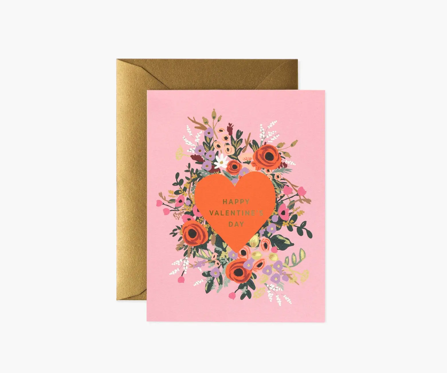 美國RIFLE PAPER 情人卡/ Blooming Heart Valentine