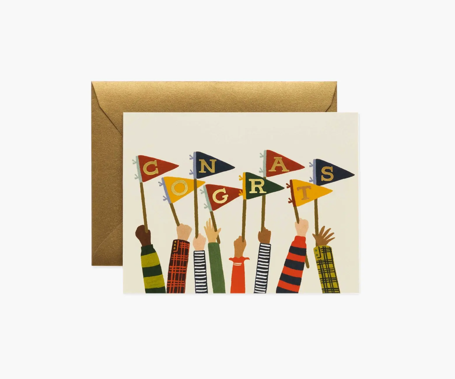 美國RIFLE PAPER 祝賀卡/ Congrats Pennants