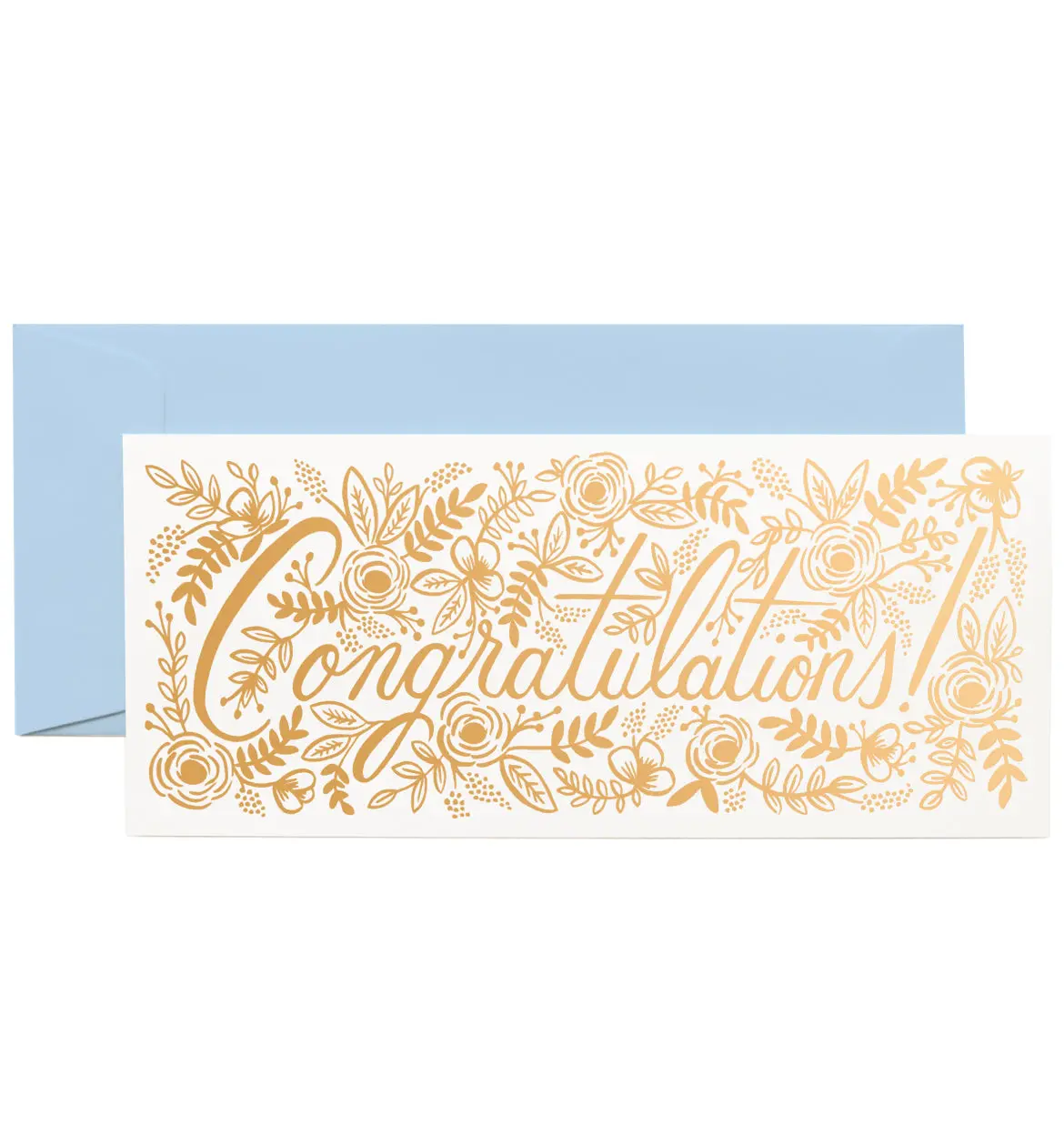 美國RIFLE PAPER 祝賀卡/ Champagne Floral Congrats