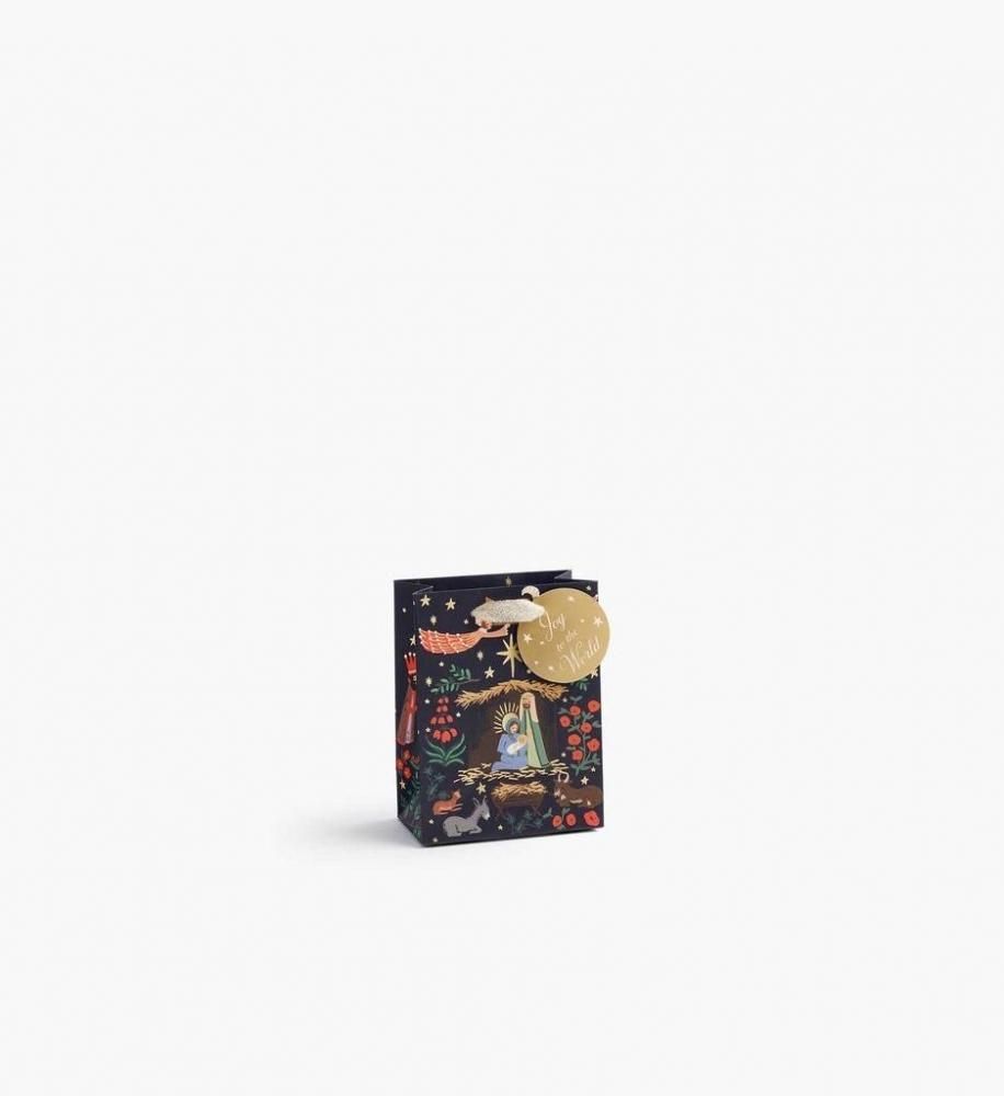 美國 RIFLE PAPER 包裝提袋/ Holiday/ S/ Nativity