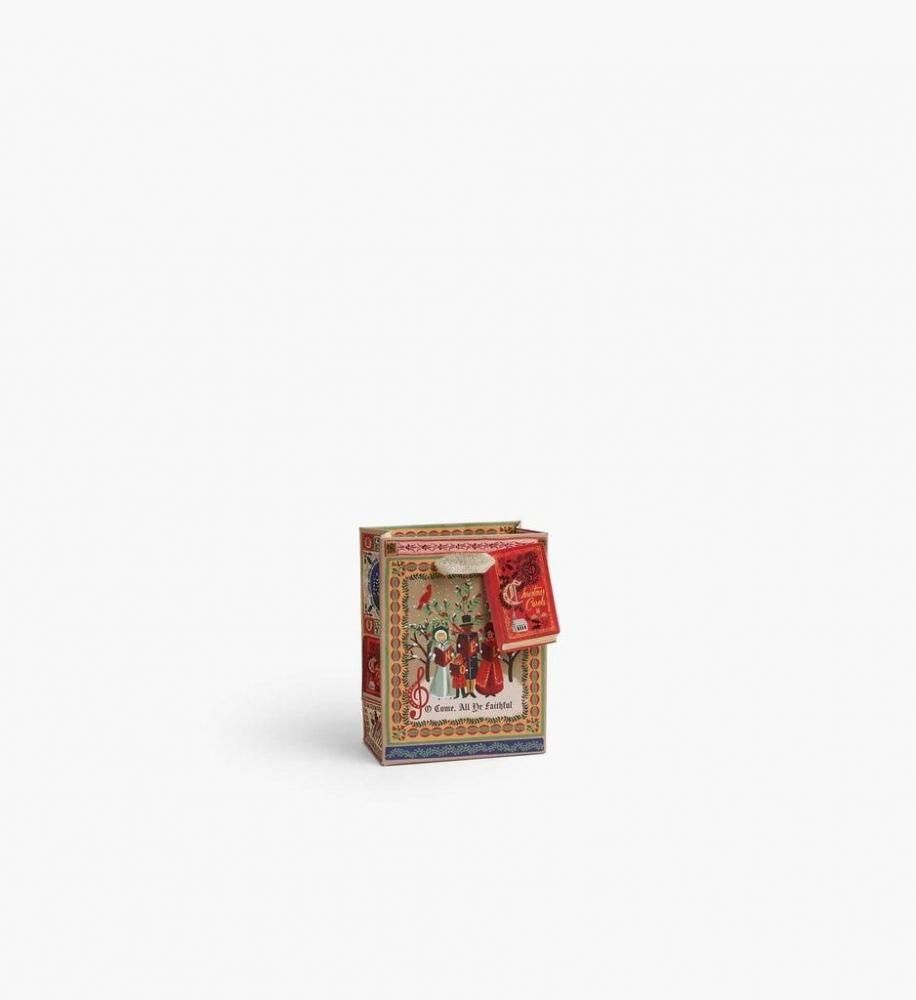 美國 RIFLE PAPER 包裝提袋/ Holiday/ S/ Christmas Carols