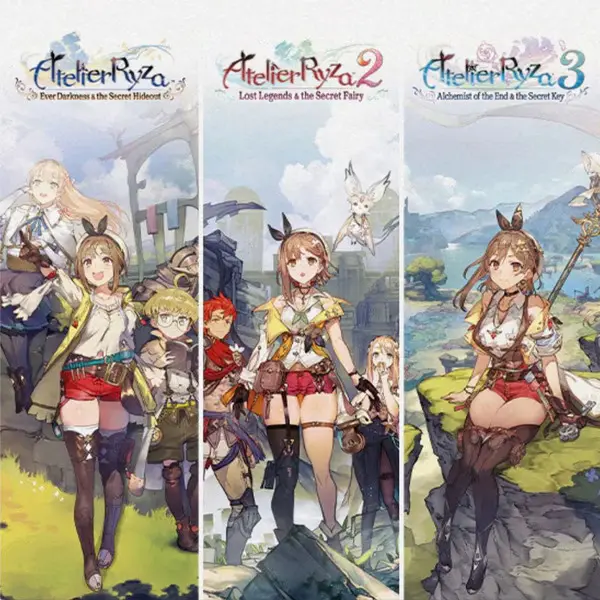 Atelier Ryza Trilogy (3LP/Clear Sky Blue Marble Vinyl)