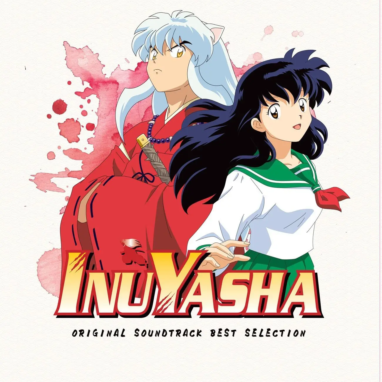 InuYasha Original Soundtrack Best Selection (White with Red Splatter Vinyl)