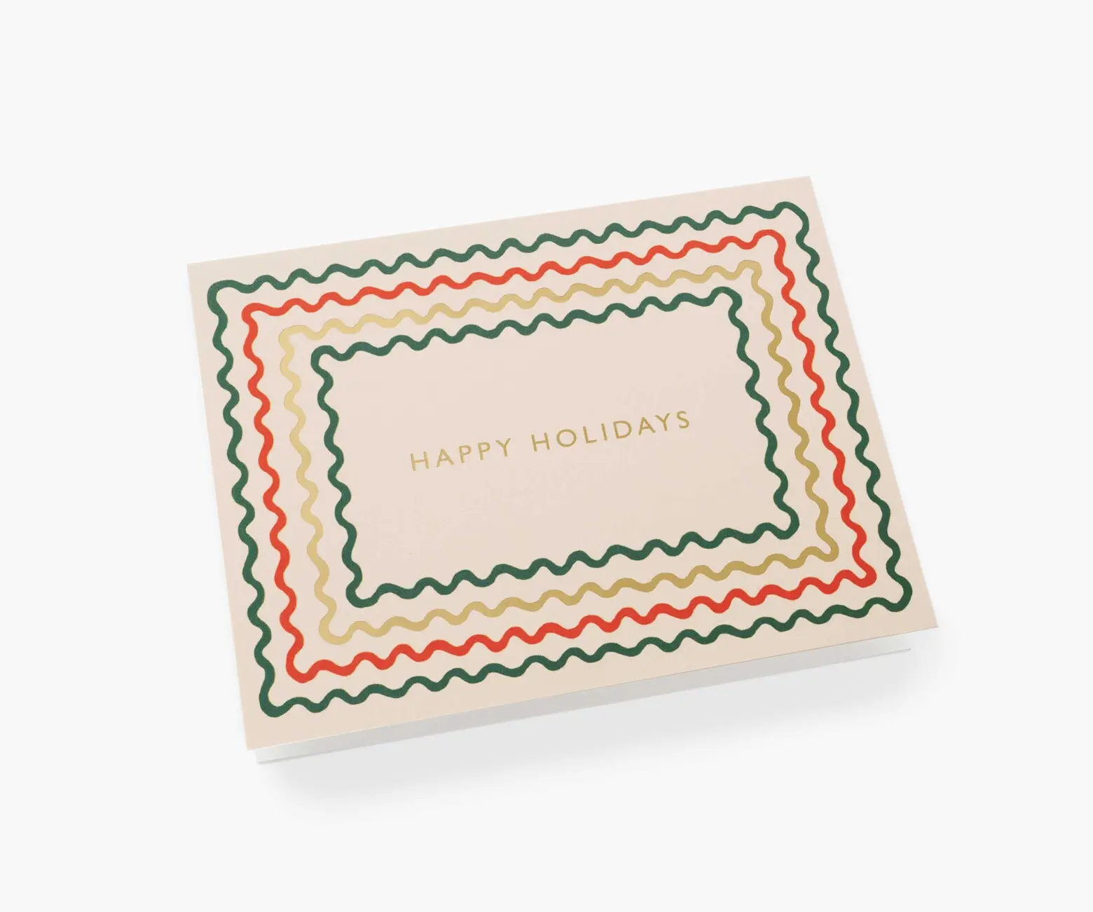 美國 RIFLE PAPER 聖誕卡/ Holiday Ribbon