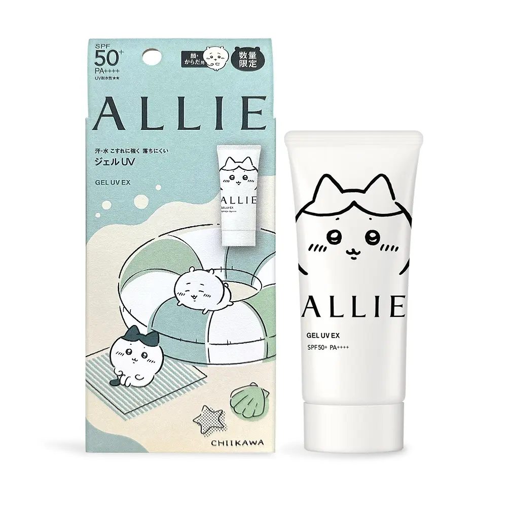 KANEBO 佳麗寶 ALLIE持採UV高效防曬水凝乳EXP/ 吉伊卡哇限定包裝/ 聯名款CK/ SPF50+/ PA++++/ 90g/ 公司貨