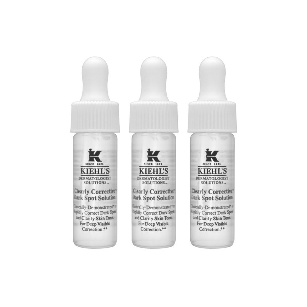 【Kiehl's契爾氏】激光極淨白淡斑精華 4ml 三入組 -平行輸入