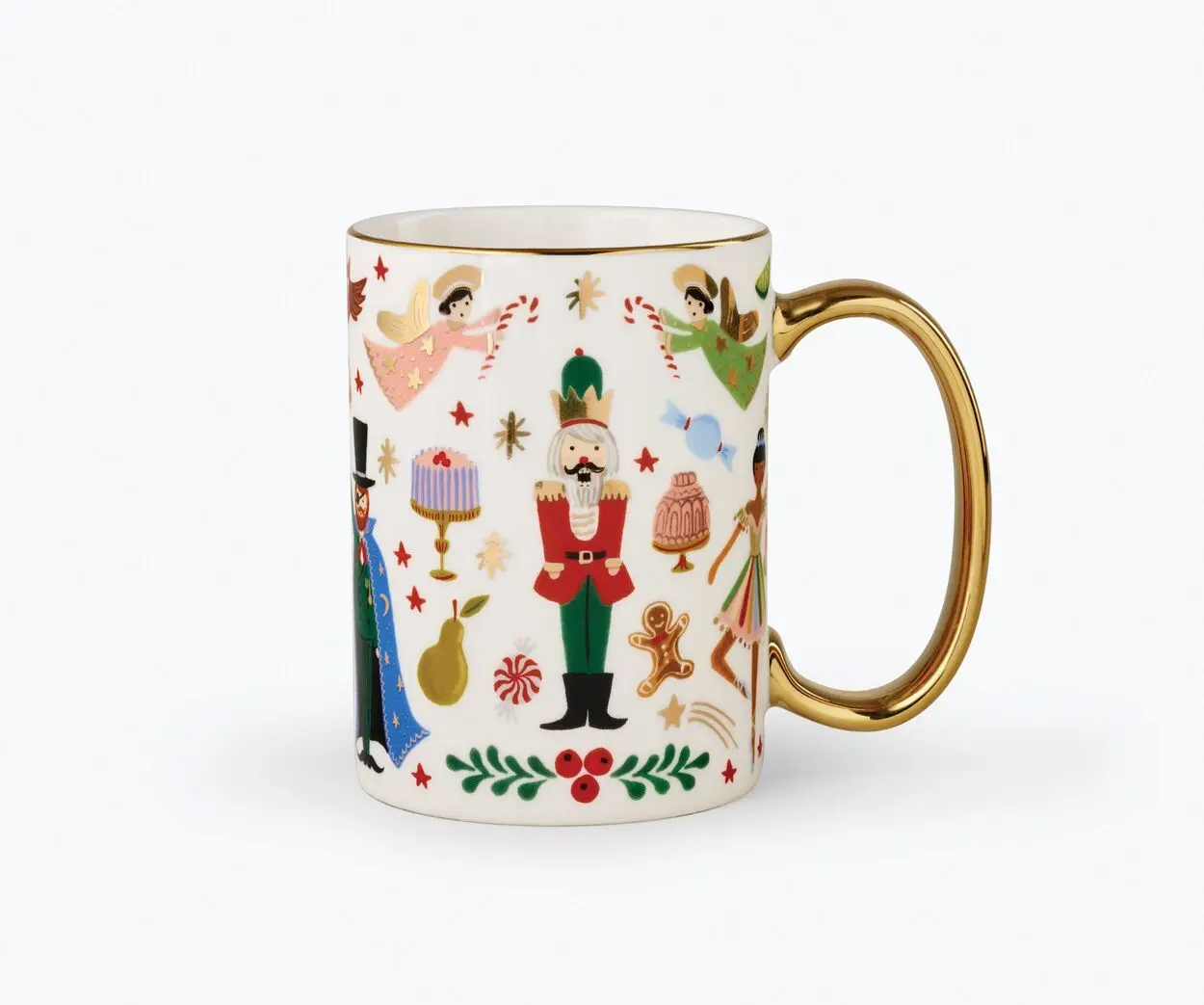美國RIFLE PAPER 馬克杯/ Holiday/ Nutcracker