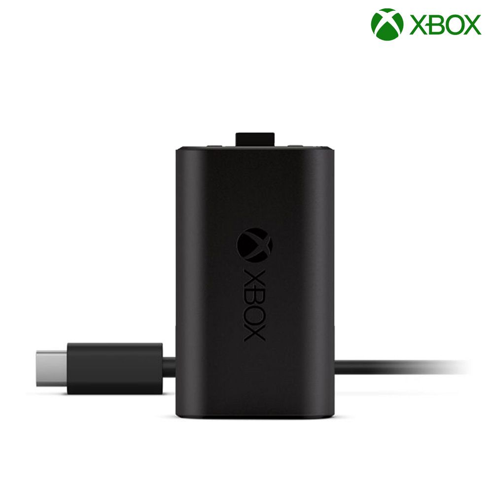 【Microsoft 微軟】原廠同步充電套件(XBOX充電式電池x1、USB-C傳輸充電線2.7m)